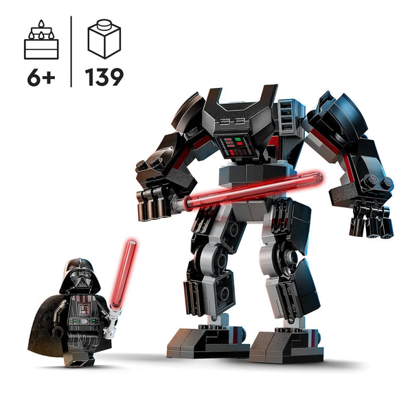 LEGO Star Wars Darth Vader Mech 6+ 139Pcs 75368