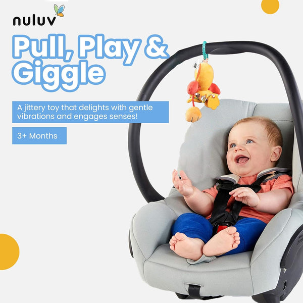 Nuluv Jittery Lino Rattles & Teether