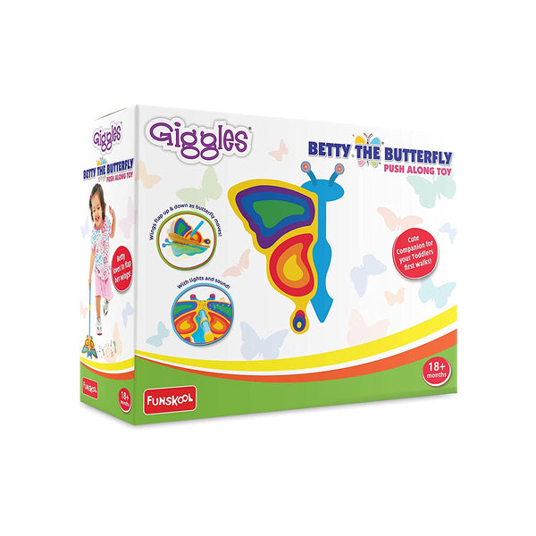 Giggles Betty The Butterfly Push Along Toy