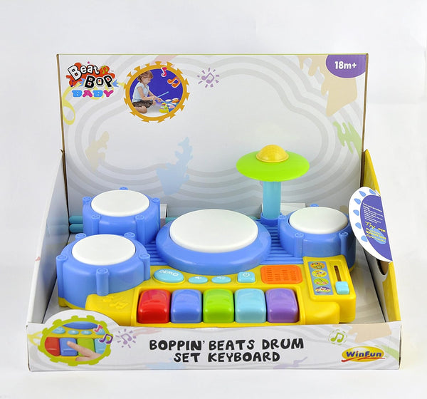 WinFun Boppin' Beats Drum Set Keyboard