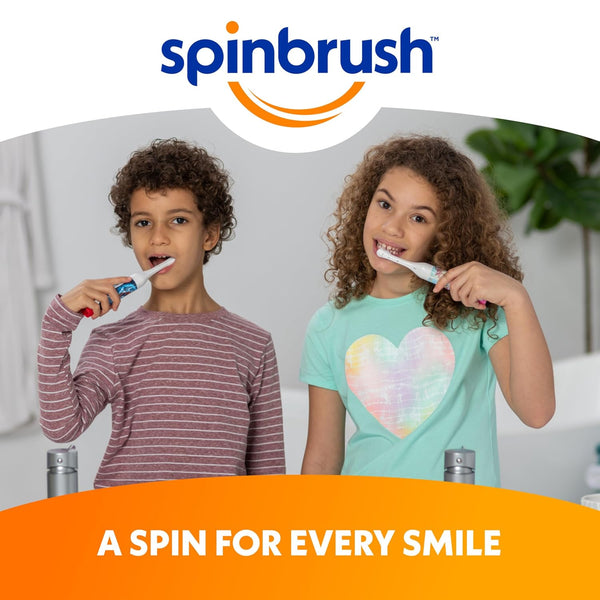 Spinbrush Battery Operated Super Mario Toothbrush - Pink
