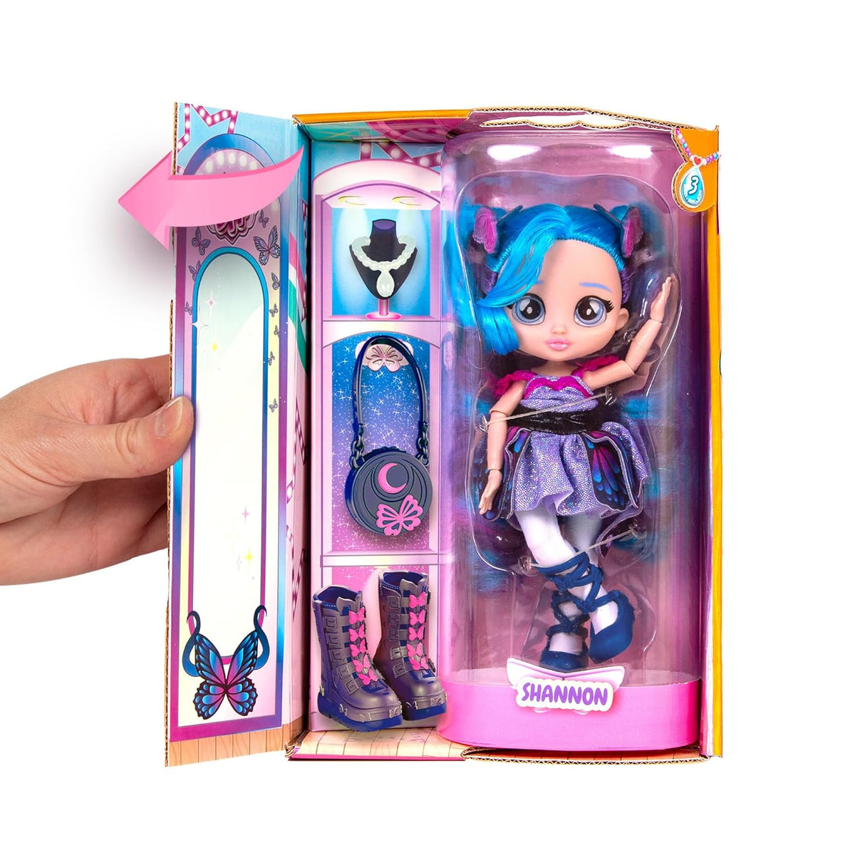 BFF by Cry Babies Series 3 Shannon Fashion Doll with Accessories | 3 Years+