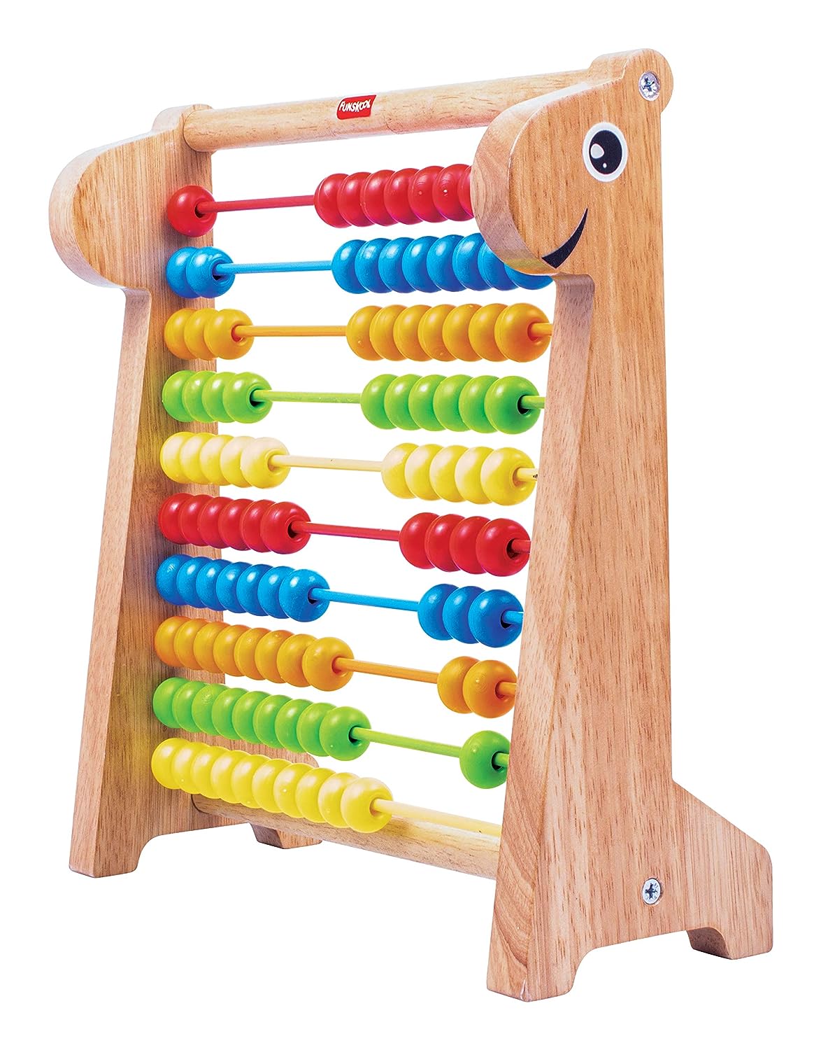 Learning Toy Giggles Giraffe Abacus 26-Piece – Multicolor