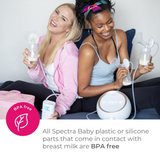 Spectra Simple Store Replacement Milk Collection Bags – 30ct, 200mL