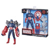 Marvel 9.5-inch Scale Collectible Super Heroes Captain America with 3 Accessories
