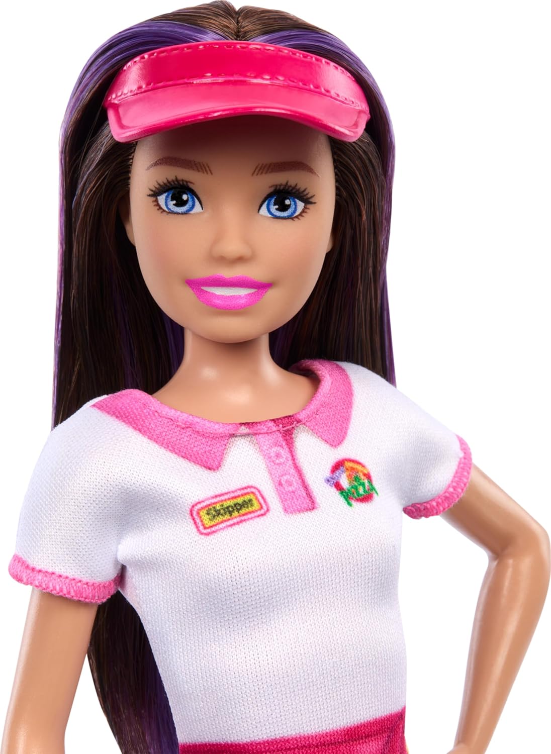 Barbie Skipper First Jobs Pizzeria Waitress Doll with Pizza Accessories