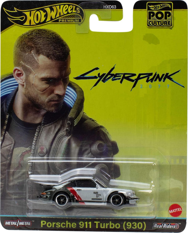 Hot Wheels Pop Culture 2025 Cyber Punk 2077 Porsche 911 Turbo 930