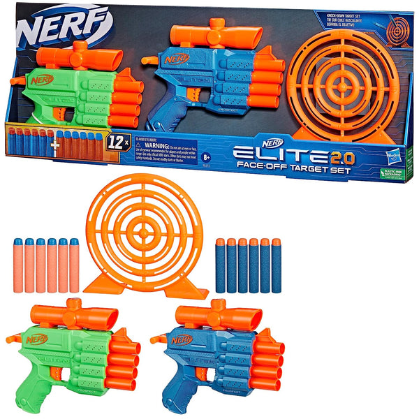 Nerf Elite 2.0 Face Off Target Set 8+