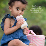 Spectra Pink Insulated Cooler Kit with Ice Pack & Wide Neck Bottles