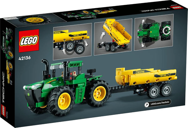 LEGO Technic John Deere 9620R 4WD Tractor 8+ 390Pcs 42136