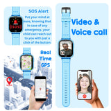 SPIKY Cyclops 4G Smart Watch 10+ Years Blue
