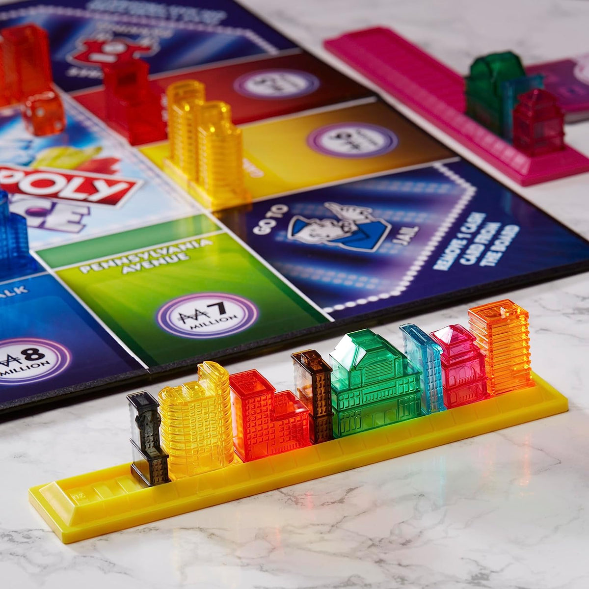 Hasbro Gaming Monopoly Chance Fast-Paced Board Game 8Y+ Multicolor