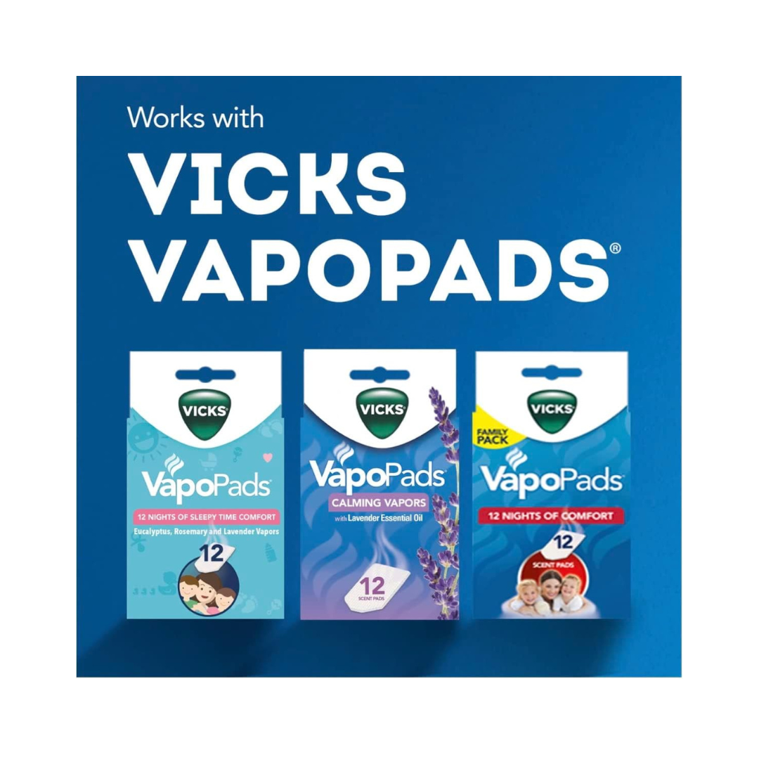 Vicks Electric Waterless Tabletop Menthol Vaporizer