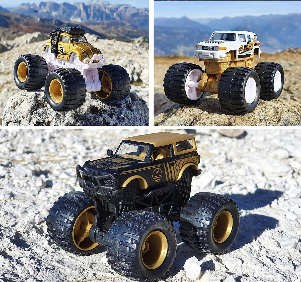 Majorette Limited Edition 9 Gold Rockerz Cars -Assorted