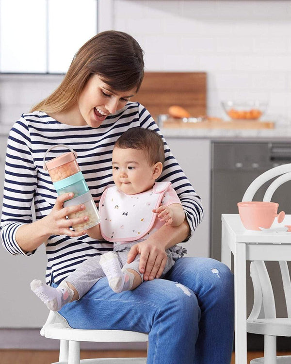 Skip Hop Grab & Go Food Storage Tower Multicolor