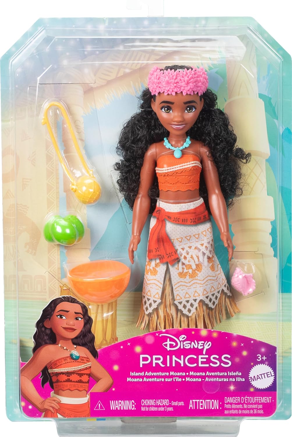 Barbie Disney Princess Moanas Magical Island Adventure Doll
