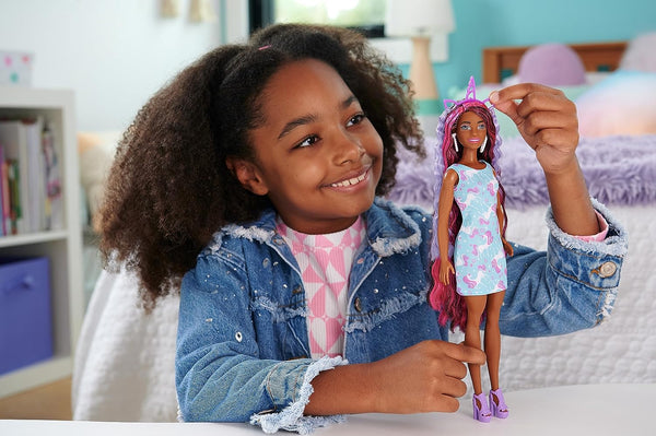 Barbie Fun & Fancy Brunette Hair Doll