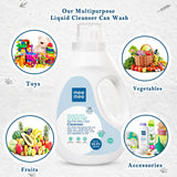 Mee Mee Baby Accessories & Vegetable Liquid Cleanser 1500 ml – Clear