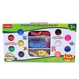 Dough Kit Funskool Fundough The Ultimate Dough & Tool Kit 10 Tubs 3Y+ – Multicolour