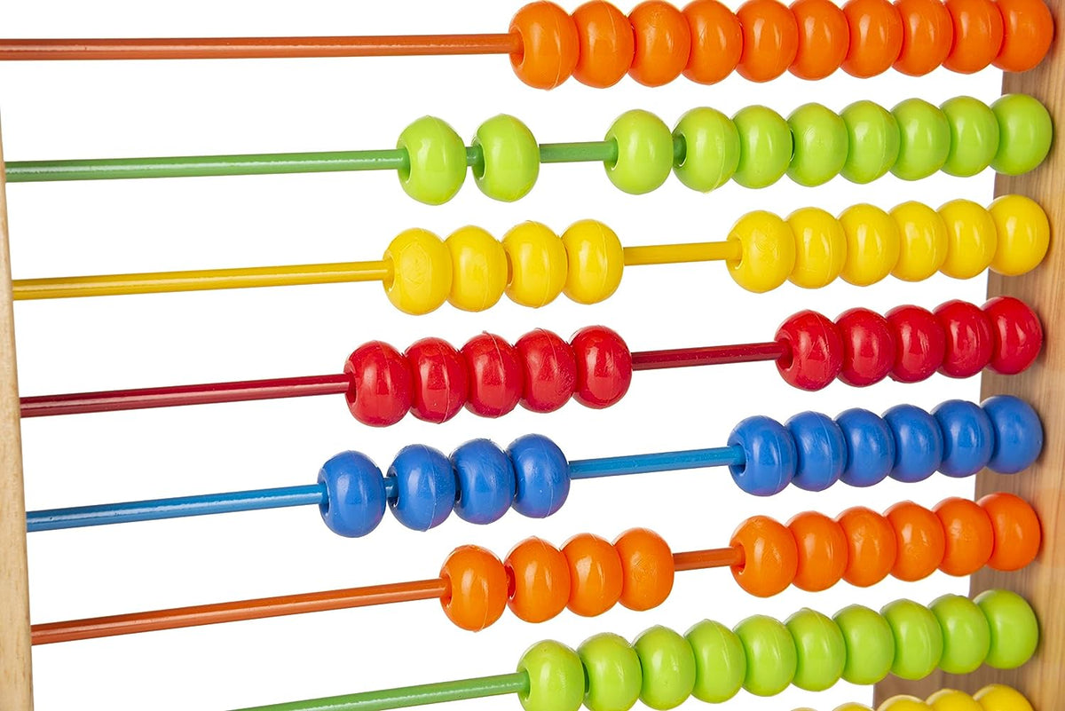 Learning Toy Giggles Giraffe Abacus 26-Piece – Multicolor