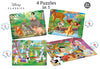 Frank 4 in 1 Disney Classics Jigsaw Puzzle 3Y+
