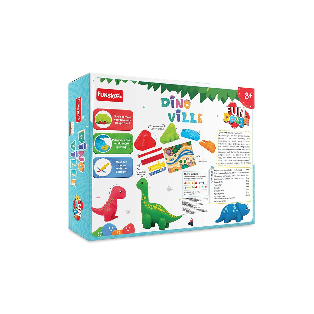FunDough Clay Playset Dino Ville