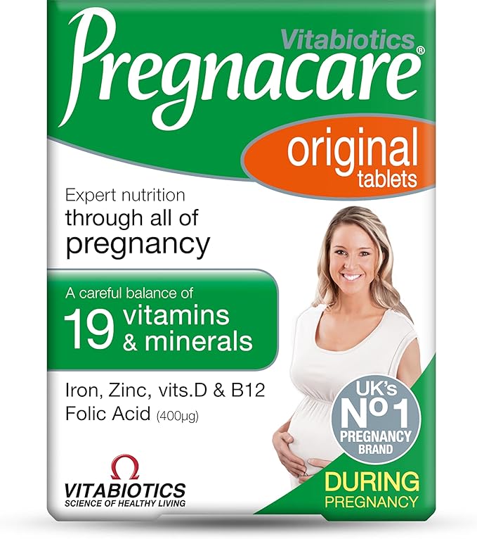 Pregnacare Original During Pregnancy Support Vitamins and Supplements, 90 Tablets (Pack of 1)