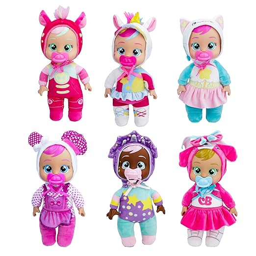 Cry Babies Tiny Cuddles Talents Dreamy - Asorted