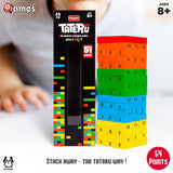 Funskool Games Tateru Hardwood Blocks 51 Pieces Multicolour