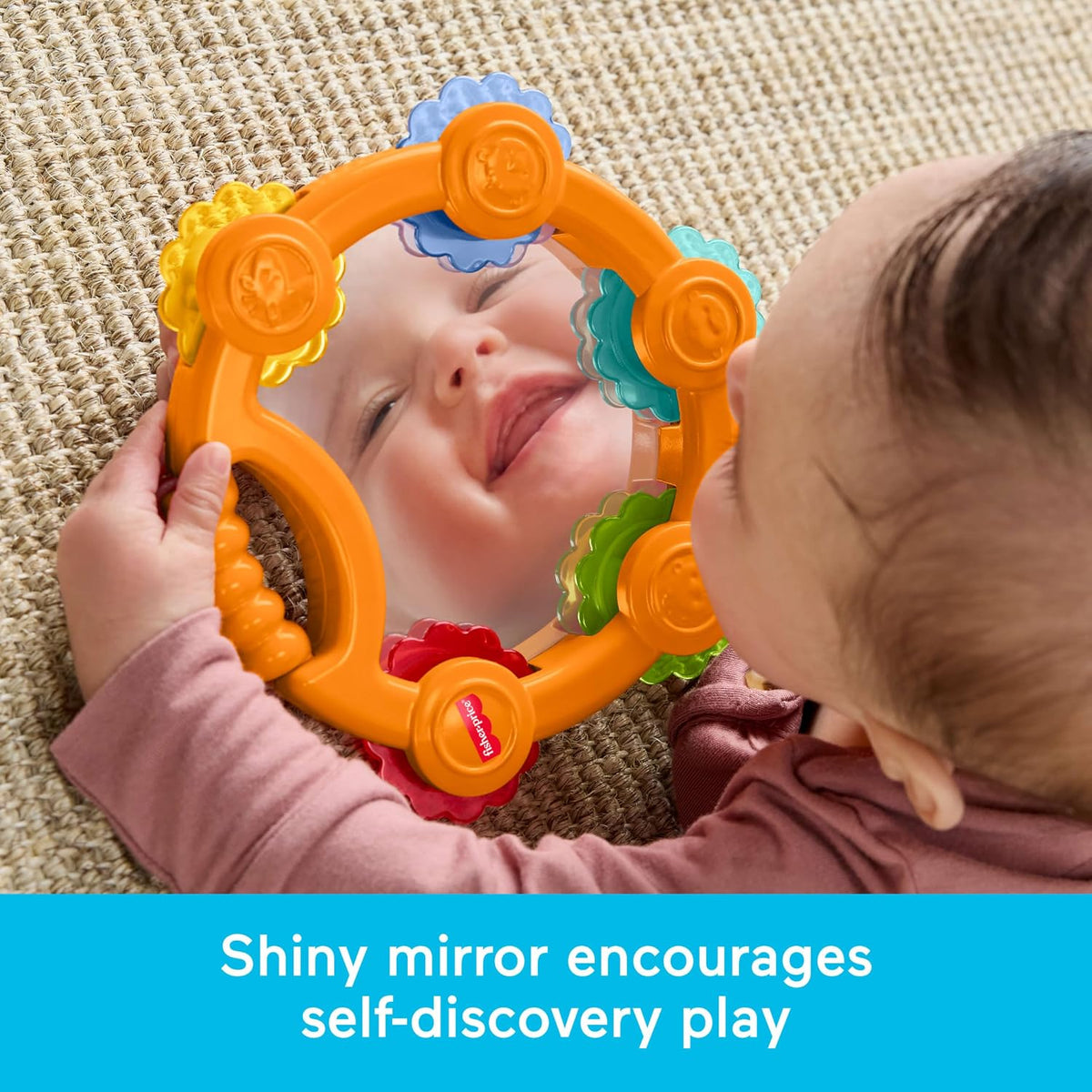 Fisher-Price Tambourine & Maracas Gift Set Pack of 3 Multicolour