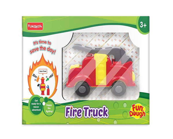 FunDough Clay Fire Truck