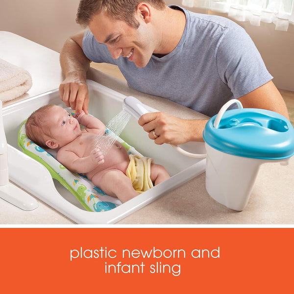 Summer Infant Newborn to Toddler Bath Center and Shower - Blue