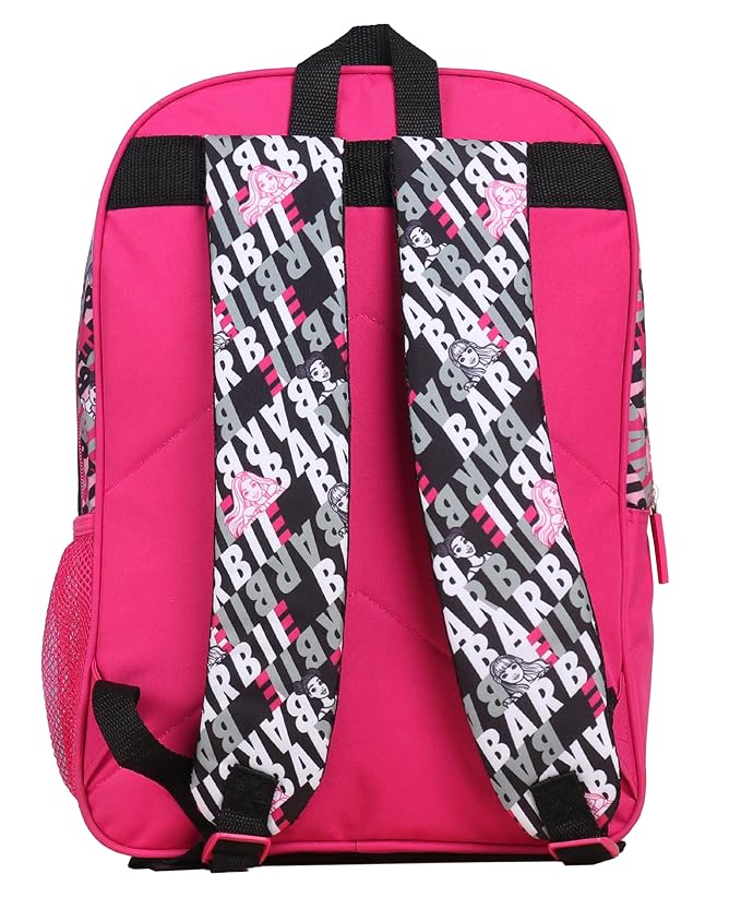 Striders School Bag for Kids Barbie 14" - Asorted Print