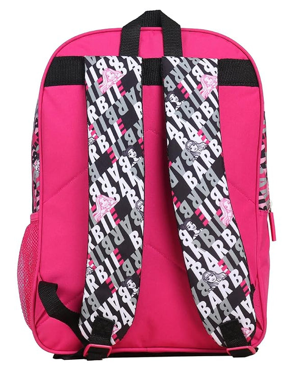 Striders School Bag for Kids Barbie 14" - Asorted Print