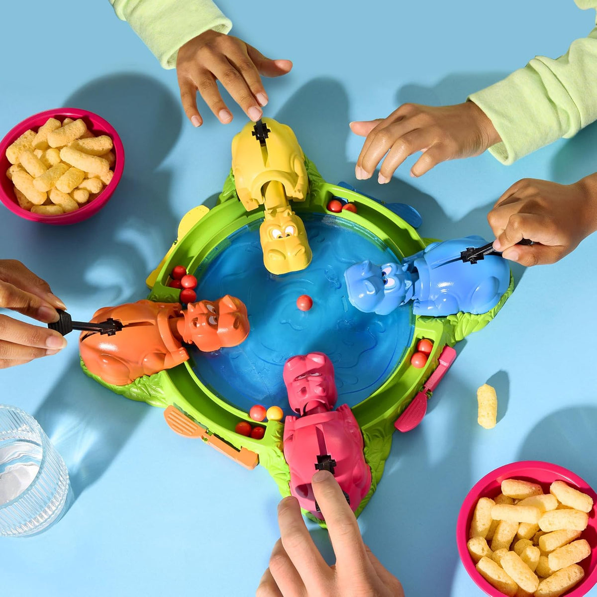 Hasbro Gaming Hungry Hungry Hippos 2–4 Players 4Y+ – Multicolor
