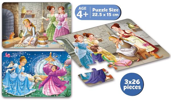 Frank Cinderella Puzzles 4Y+