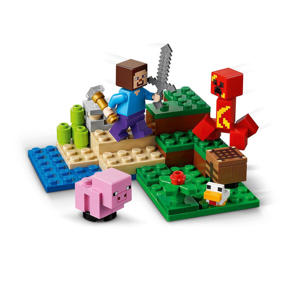LEGO Minecraft The Creeper Ambush 7+ 72Pcs 21177