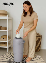 Magic Thoth M Diaper Pail 45 × 24 cm Concrete
