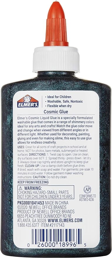 Elmers Cosmic Glue Purple - Pack Of 3
