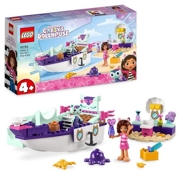 LEGO Duplo Gabby & Mercat'S Ship & Spa 4+ 88Pcs 10786