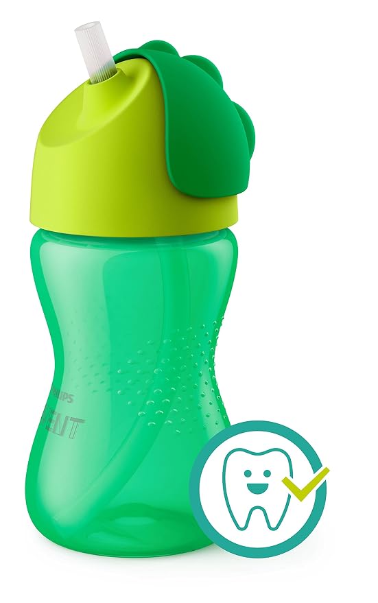 Philips Avent Bendy Straw Cup 300 ml – Green | 12M+