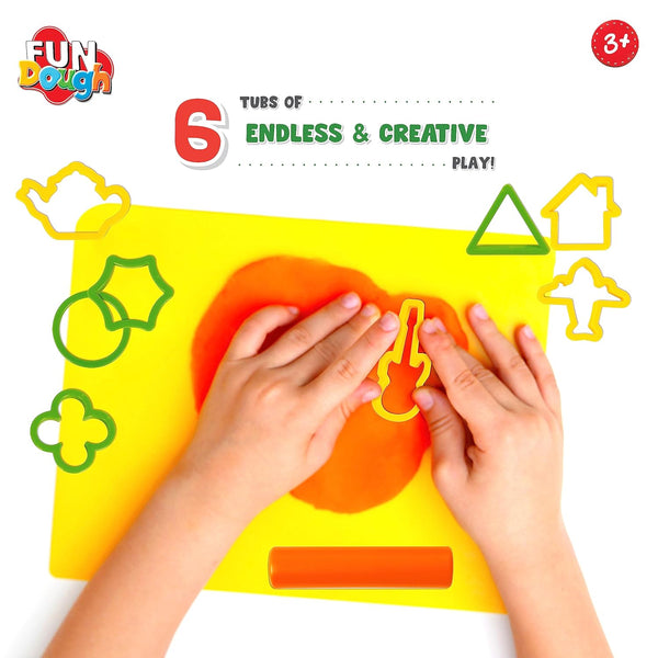 FunDough Clay Frenzy Fruits Activity Toy Scented