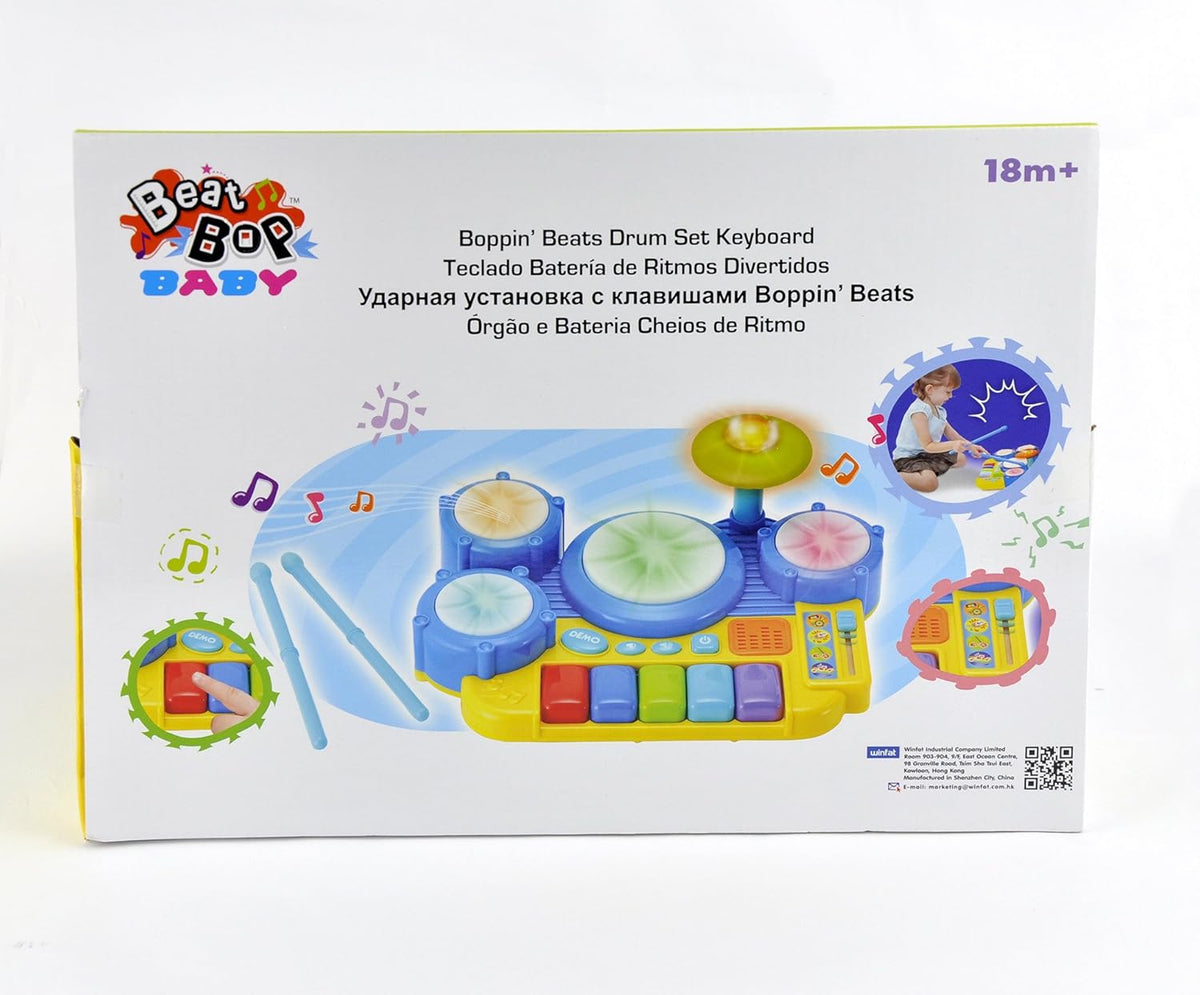 WinFun Boppin' Beats Drum Set Keyboard