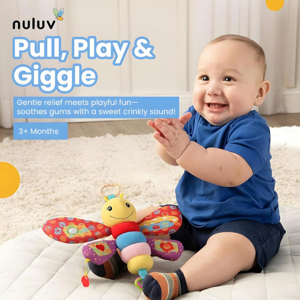 Nuluv Butterfly Rattles & Teether