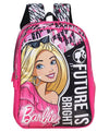 Striders School Bag for Kids Barbie 14" - Asorted Print