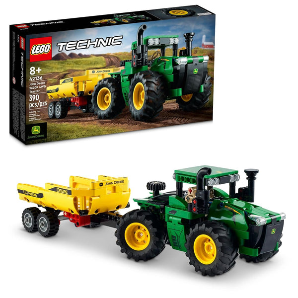LEGO Technic John Deere 9620R 4WD Tractor 8+ 390Pcs 42136