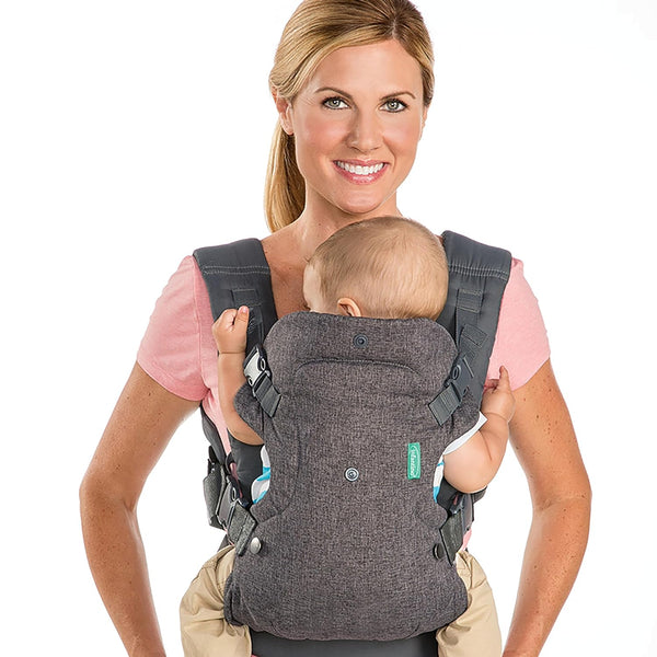 Infantino Carrier Flip 4-in-1 Light & Airy Convertible Grey