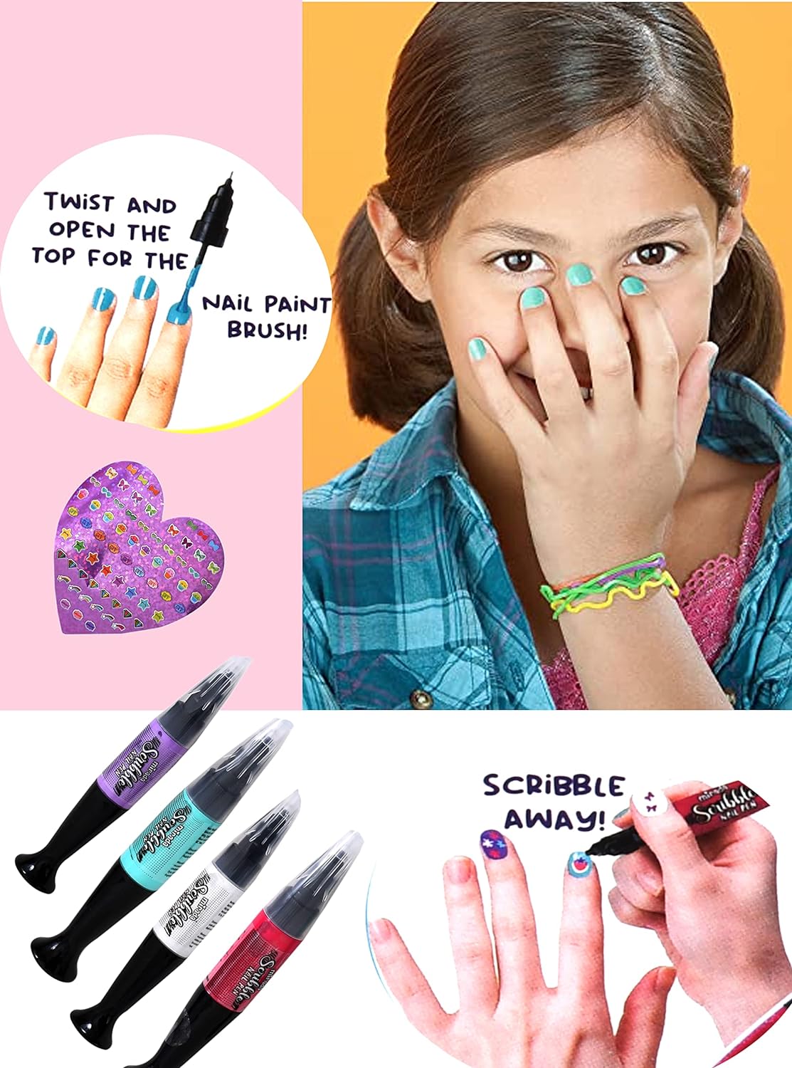 Mirada Chic & Glam Scribble Nail Pen Nail Art Kit