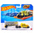 Hot Wheels Track Fleet, 1:64 Scale Die-Cast Toy Vehicle, Combined Cab & Trailer That Works on Tracks - Assorted (Pack 1)