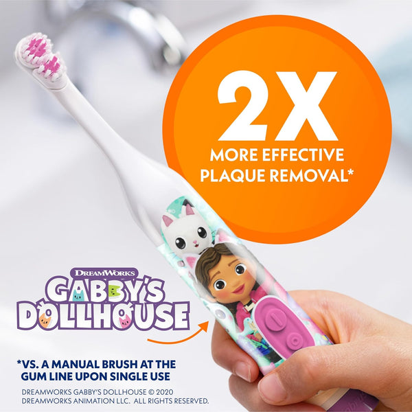 Spinbrush Battery Operated Gabby's Dollhouse Toothbrush